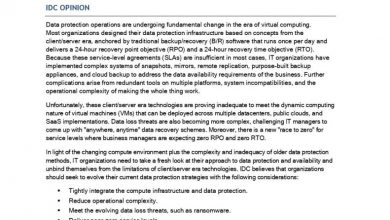 Photo of HPE SimpliVity Enhances Data Protection and Recovery